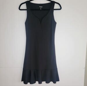 Express Black Sleeveless Fit & Flare Mini Dress – Size S